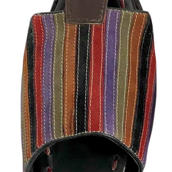 Robert Zur New Vintage 90s Leather Fisherman Slides Sandals 8.5 Designer Luxury - Picture 9 of 10